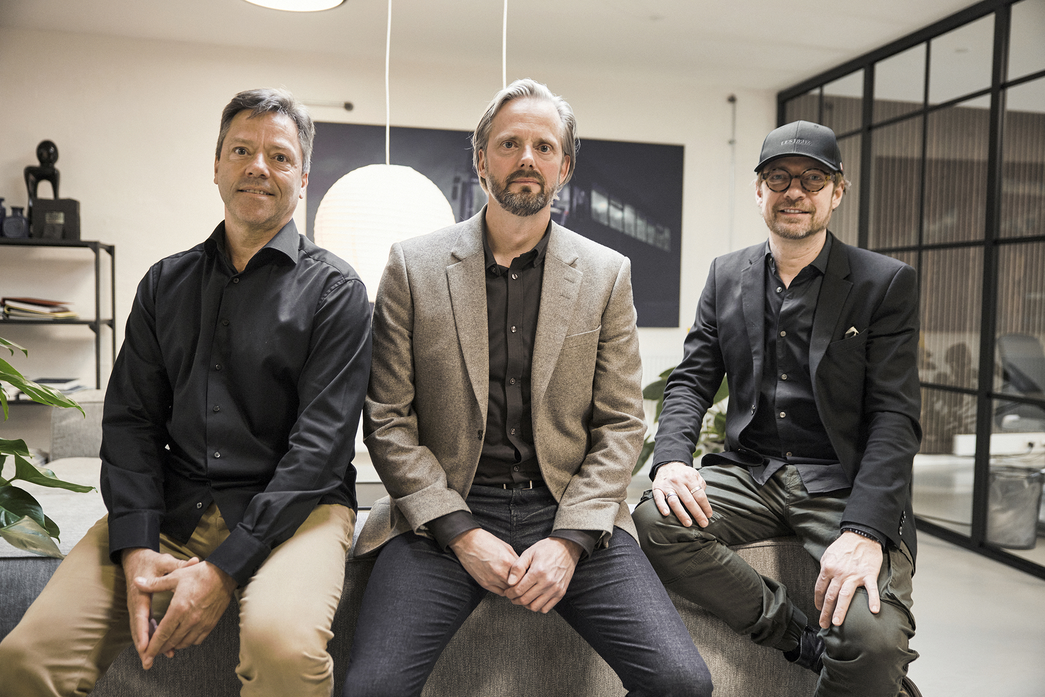 De tre medejere af Ørskovgruppen