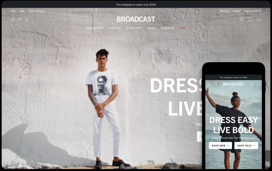 Shopify webshop case