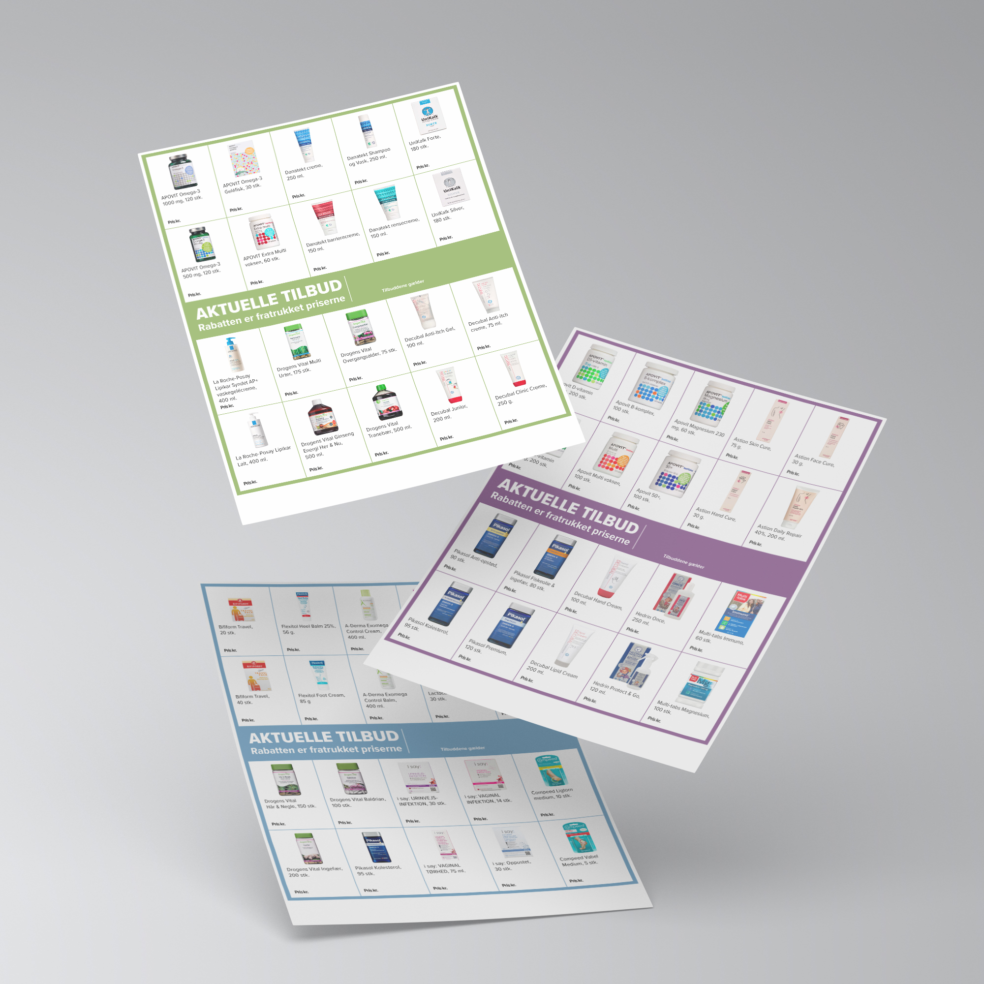 Apotekeren A.m.b.a. tilbudskilte